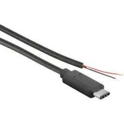USB-C Power Cable to Bare Wires