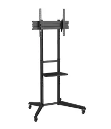 Superior Electronics Floor TV Stand with Wheels 37-70″