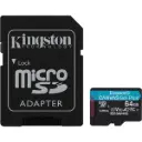 Kingston MicroSD 64GB Canvas Go Plus Gen4 SDCG4/64GB +Ad.SD