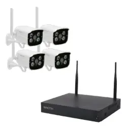 HeyNVR Pro | Wireless Smart NVR Kit with 4 Cameras