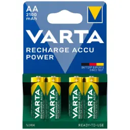 Varta Rechargeable AA 2100mAh - 4 Pack