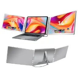 Extralink Smart Life S688 14" Portable Laptop Monitors, Dual Monitors, IPS, 1920x1200 