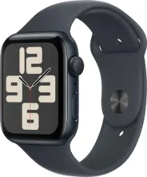 Apple Watch SE Gen 2 GPS (Sports Band) | Smartwatch 44mm Midnight Black
