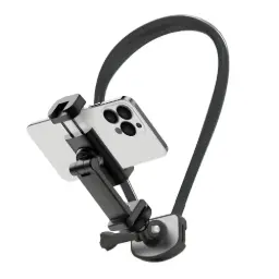 Magnetic Neck Mount Bracket with Phone Clip | GoPro Action Camera Mount