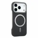 Magnetic Case Carbon Fiber Texture Leather | iPhone 18 Pro / 17 Pro