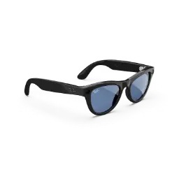 Ray-Ban Meta Skyler Gen 1 | AI Glasses - Blue Lense/Shiny Black