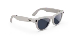 Ray-Ban Meta Skyler Gen 1 | AI Glasses - Sapphire Lense/Chalky Gray