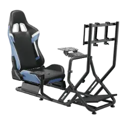 Racing Simulator Cockpit with Monitor Mount