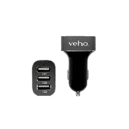 Veho Triple USB Car Charger | 5V 5.1A