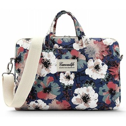 Laptop Briefcase | Canvaslife 15–16" Blue Camellia