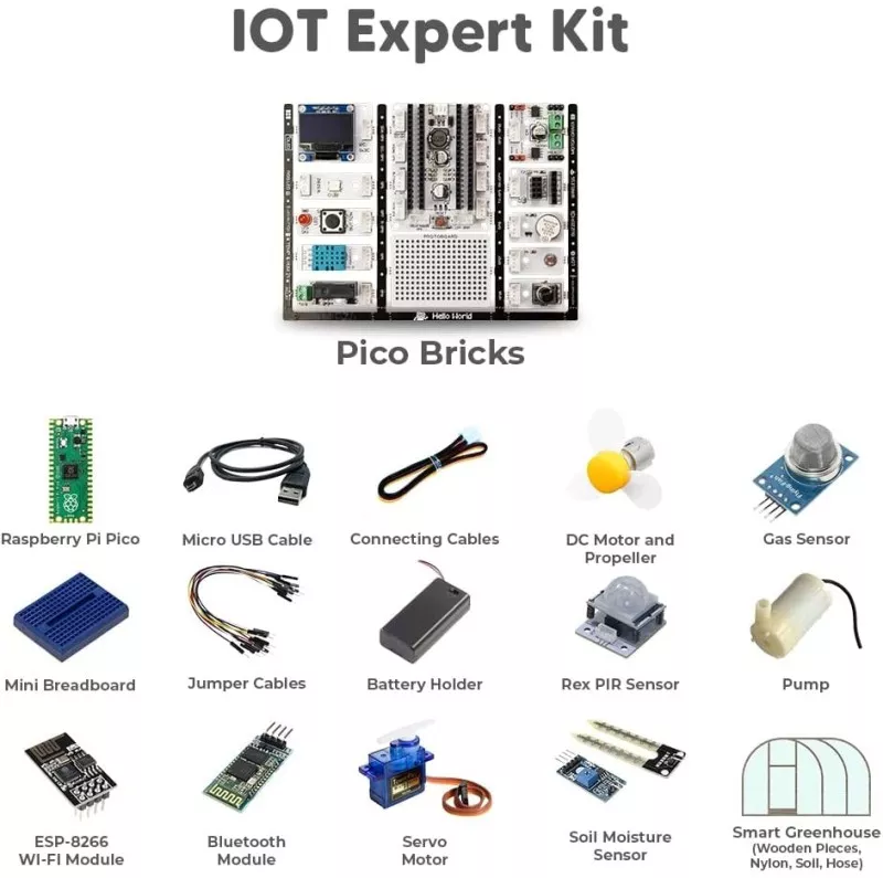 PicoBricks Kit (Expert Kit)