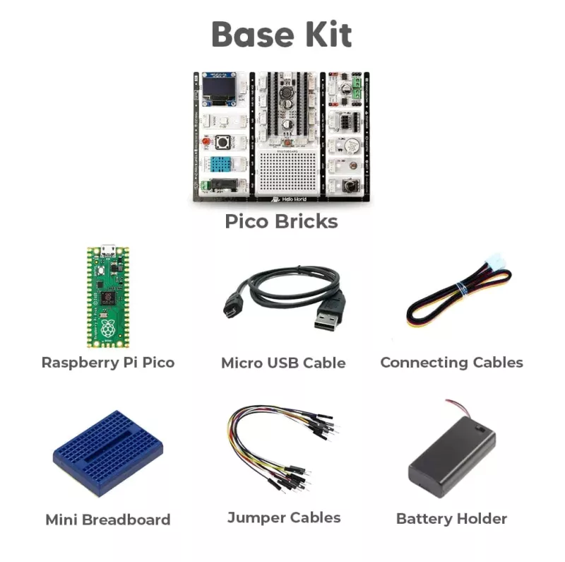 PicoBricks Kit (Base Kit)