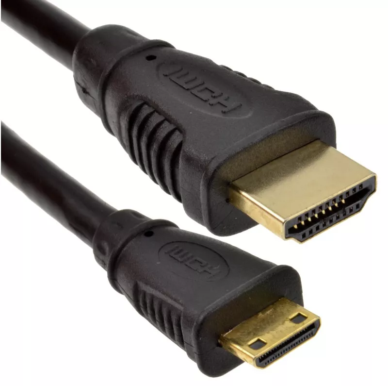 Mini HDMI to HDMI cable 1M
